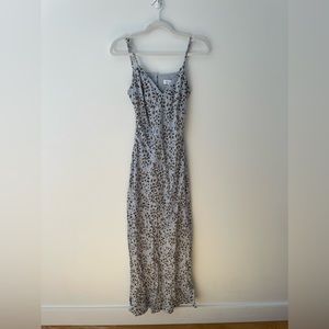 Lost + Wander Maxi Leopard Print Dress